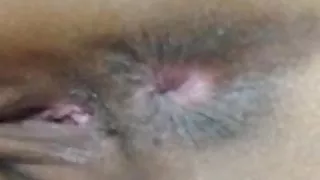 Indian wife clean ass hole