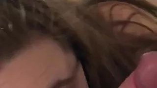 Sexy UK BBW Sucks Cock