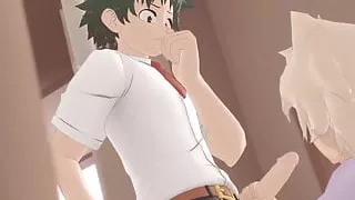 Mitsuki Bakugou Takes Midoriya Cock