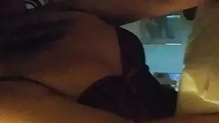 transsexual  sammy sinns fucked doggy style by bbc