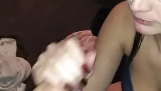 Sexy MILF Sucking cock