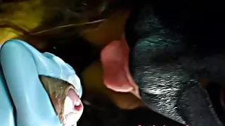 Custom Clip for a Fan, latex gloves handjob PREVIEW