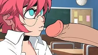 Maxine Blowjob & Cumshot