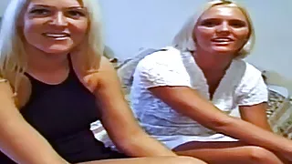 Tracy and Sharon put on a show