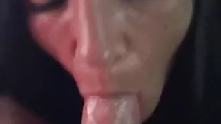 Sexy MILF Sucking Cock