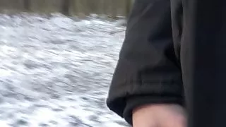 Challenge Cant hide dick for 5 min In forest