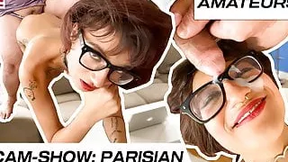 Cum facial for teenslut Candy after riding cock! WOLF WAGNER