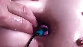 Light Inside Gaping Asshole