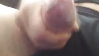 Pulled dick out through shorts