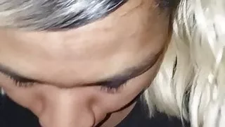 Ebony loves to suck my dick