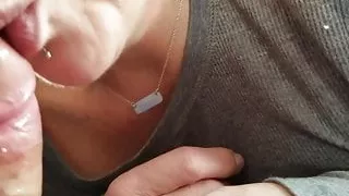 quick clip of me sucking cock