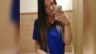 Good Girl Gone Bad 2 - Nurse Exposed - Skinny Slut Rides BF