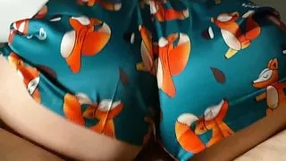 Big Tits Minx Sucks Dick and Rides Top - Cum on Ass