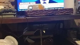 ebony transsexual  shootranssexual  cum into the air