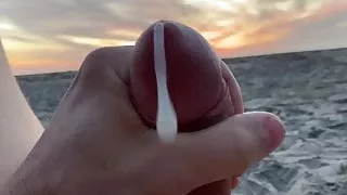 Spiaggia, Gay, Masturbazione, All'aperto, In Pubblico, Magrissima