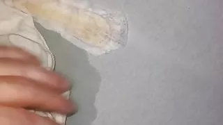 My wife peed in our bed after her orgasm