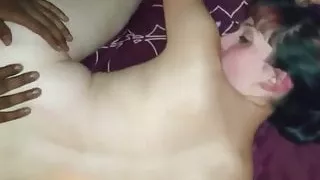 PAWG Wife Bred By BBC Pushes The Cum Out