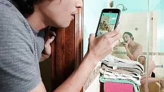 Mom fucked by step son