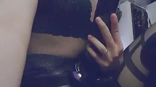 Miss Emma with giant strapon