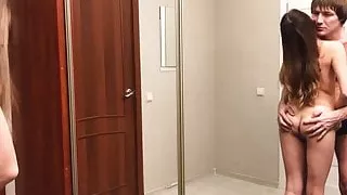 Girlfriend is Passionately Sucking Dick and has Cowgirl Sex