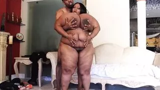 Black BBW with BBC