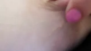 Playing with my nipple