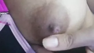 Pinay friend Dazzeldawn - Plays her Nipples