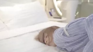 Playing with a girl's tight pussy