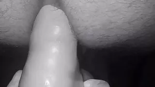Dildo play with sissy slut