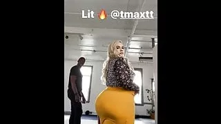 SHELF BOOTY, PLUS SIZE PAWG MODEL is JUST DANDY 03