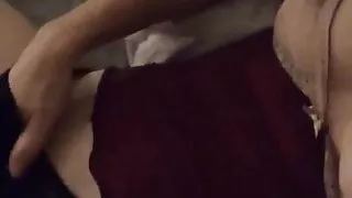Polish wife rubs her cunt for me while her husband is out