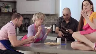 Let your stepsis fuck you in front of the whole swap family!