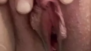 A tiny stream of piss through big beef curtains