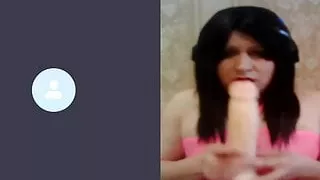 Dumb young whore Nastya Ivanova gets bred on webcam