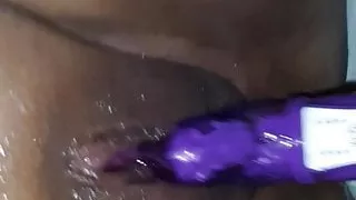 Masturbating to my wife with a vibrator