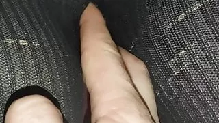 Fucked and cumshot in the stockings of a beautiful teen babe