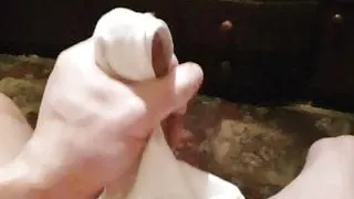 Cumming in white cotton panties my 50yo step mom