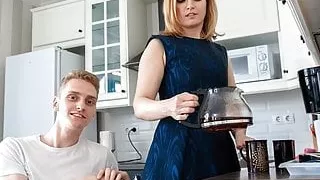 TUTOR4K. Man choses woman preceptor