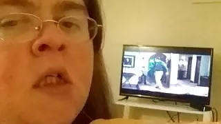 Piggy fucking herself