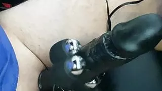 Driving with extension and vibrating rings on