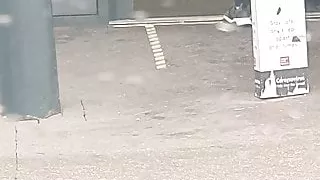 Slutty Muslim has sex in the car with Pakistan boy