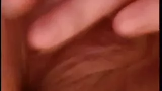 Milf teasing with her pussy