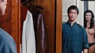 malissa longo in black satin panty