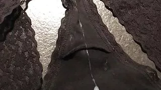 Big cumshot on friends panties