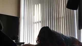 Tiny Korean wants her creampie in the morning