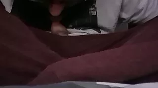 Licking my own cock :)