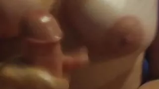 Another Completed Handjob, Oiled Titties