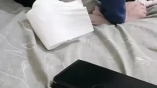 Muslim girl let me cum on her panties after sex and blowjob