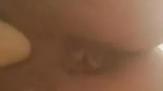 She toys with her wet pussy