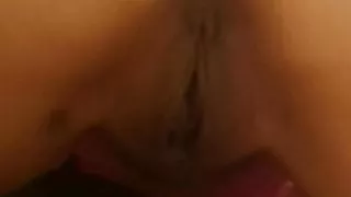 Jerking off on pussy but it is not doing the trick